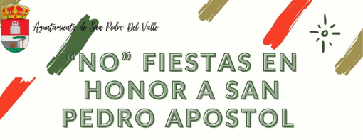 «No» Fiestas en Honor a San Pedro Apostol